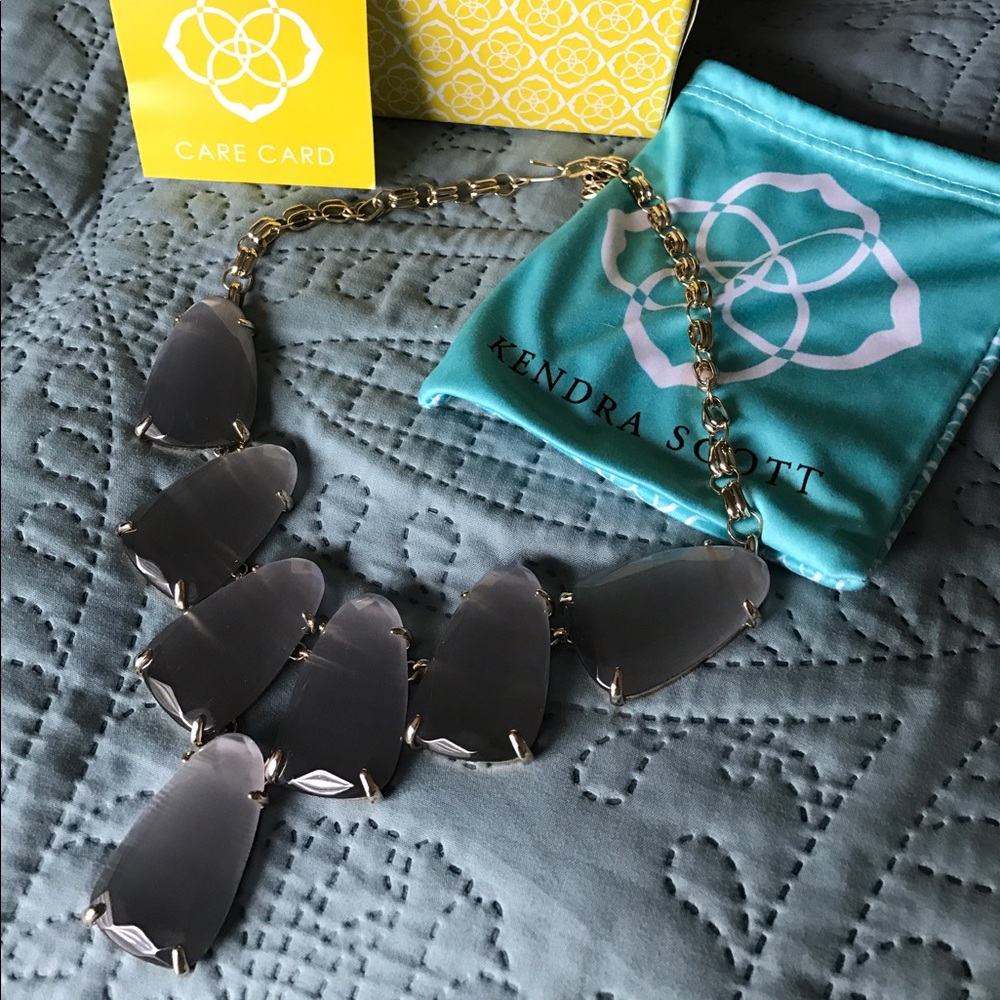 COPY - NWT Kendra Scott Slate Gray Harlow